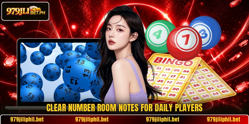 Clear number room notes for daily players