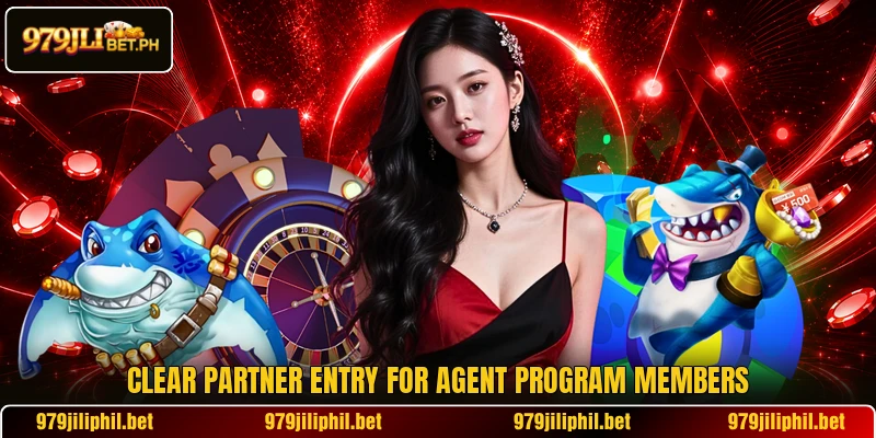 Clear partner entry for agent program members