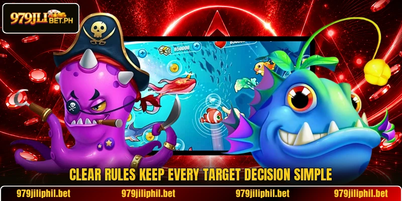 Clear rules keep every target decision simple