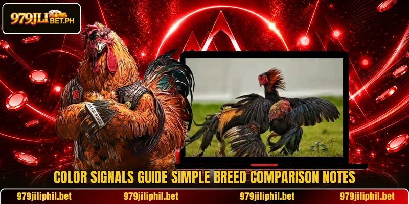 Color signals guide simple breed comparison notes