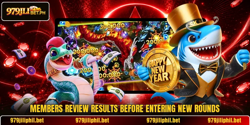 Members review results before entering new rounds