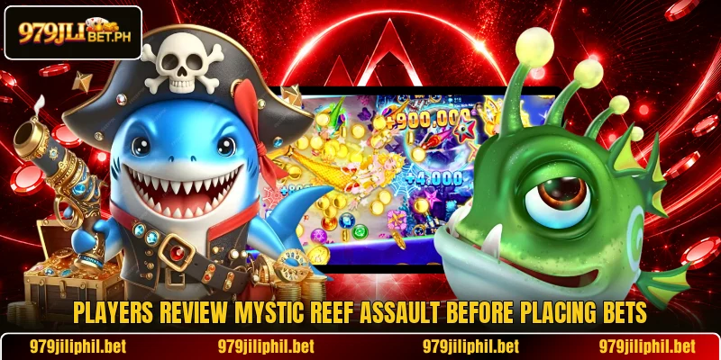Players review Mystic Reef Assault before placing bets