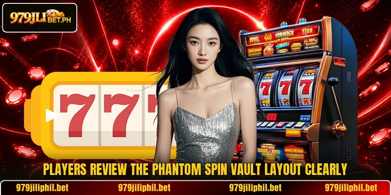 Players review the phantom spin vault layout clearly