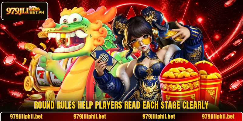 Round rules help players read each stage clearly