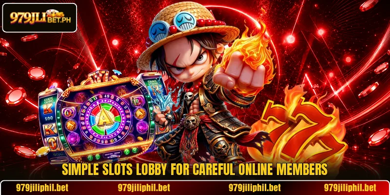Simple slots lobby for careful online members