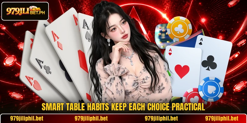 Smart table habits keep each choice practical