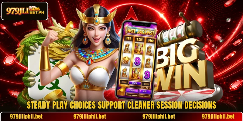 Steady play choices support cleaner session decisions
